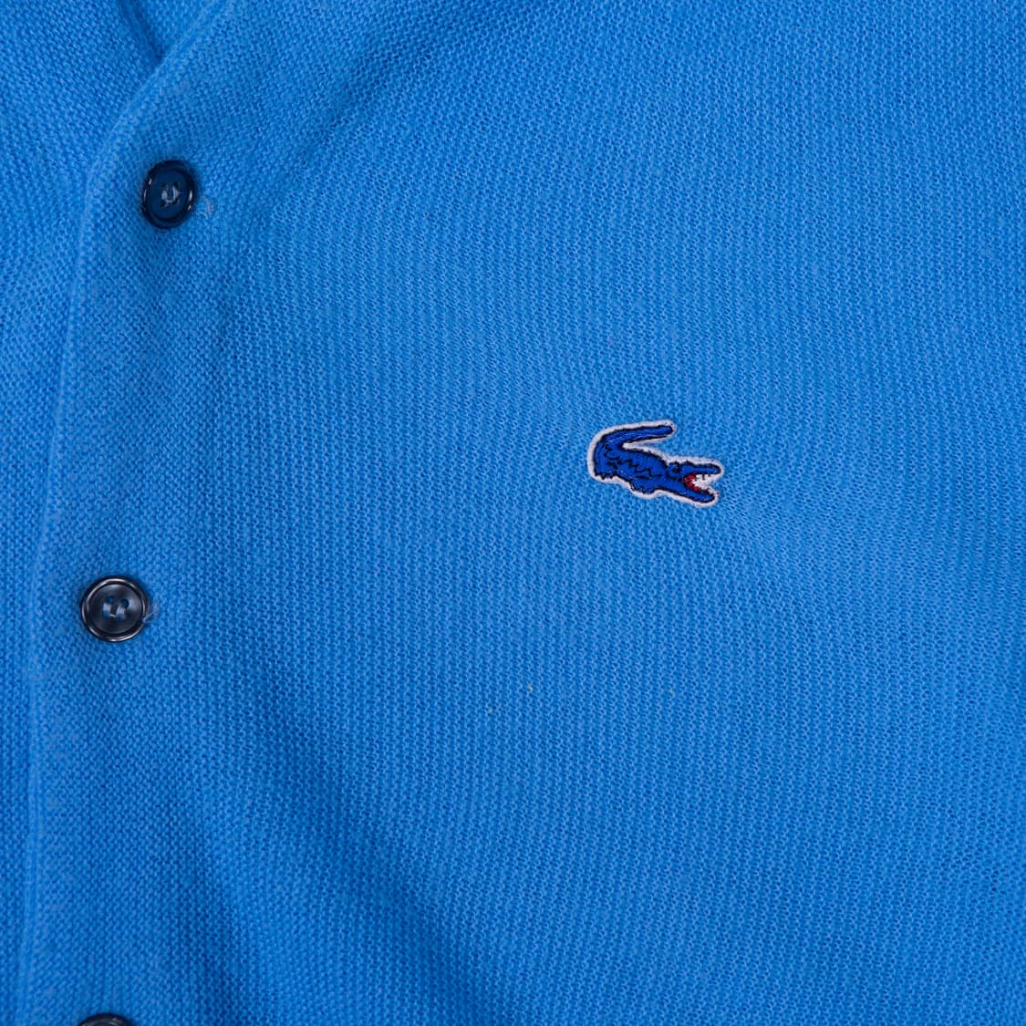 70s IZOD 라코스테 아크릴 가디건 스카이블루 상품이미지2