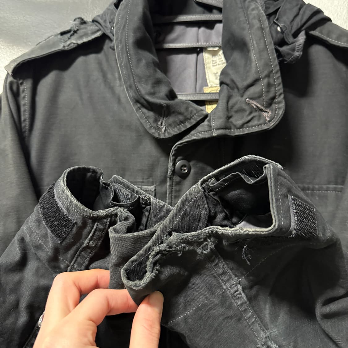 00s 버즈릭슨 윌리엄 깁슨 스페셜 에디션 m65 필드 자켓 상품이미지6