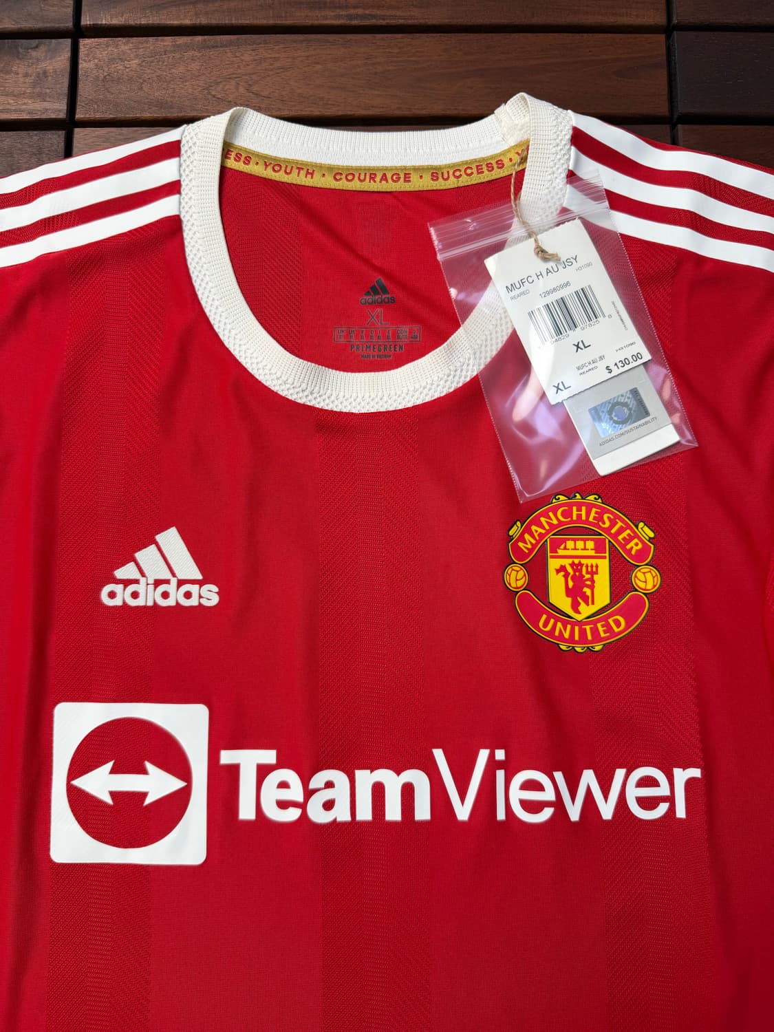 21-22 맨유 홈 어센틱 새제품  상품이미지4