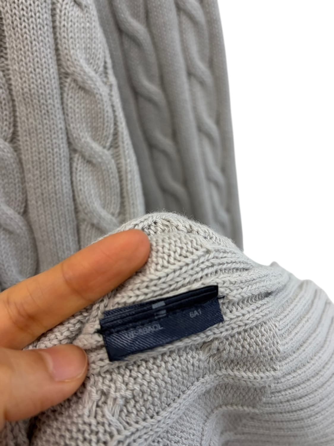 타미힐피거 코튼니트 (XXL) 상품이미지7