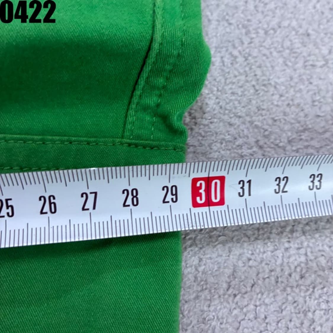 폴로 랄프로렌 y2k 그린 지퍼 카고 바지 32 상품이미지5