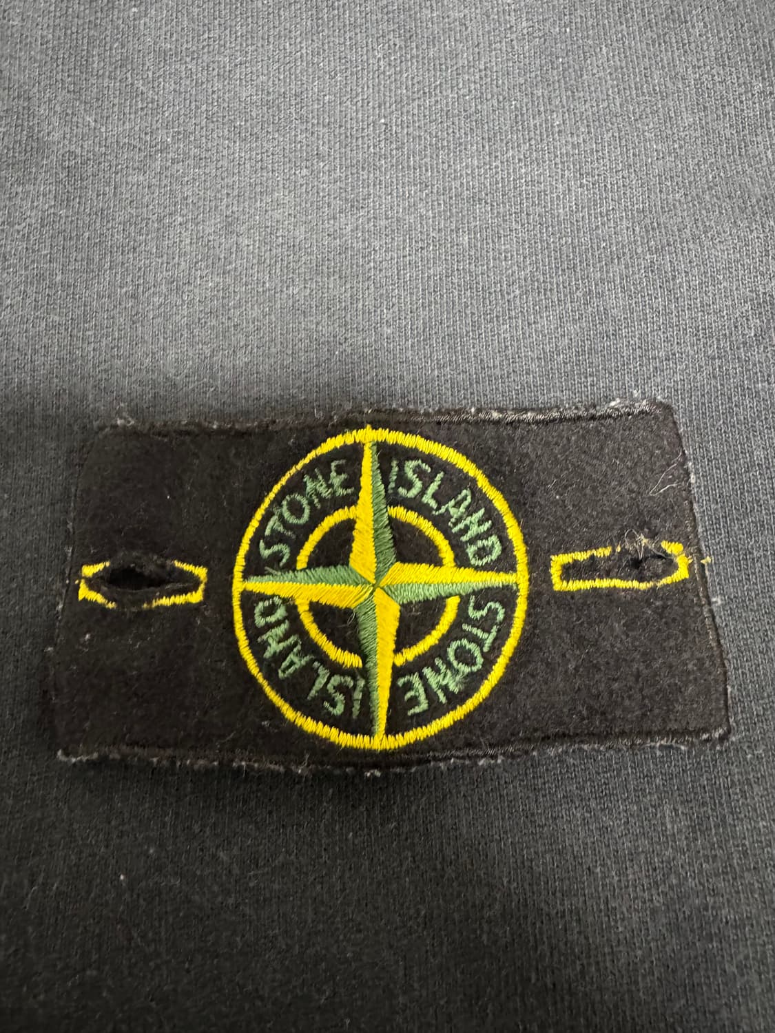 [L]22FW 스톤아일랜드 크루넥 네이비 맨투맨 상품이미지4