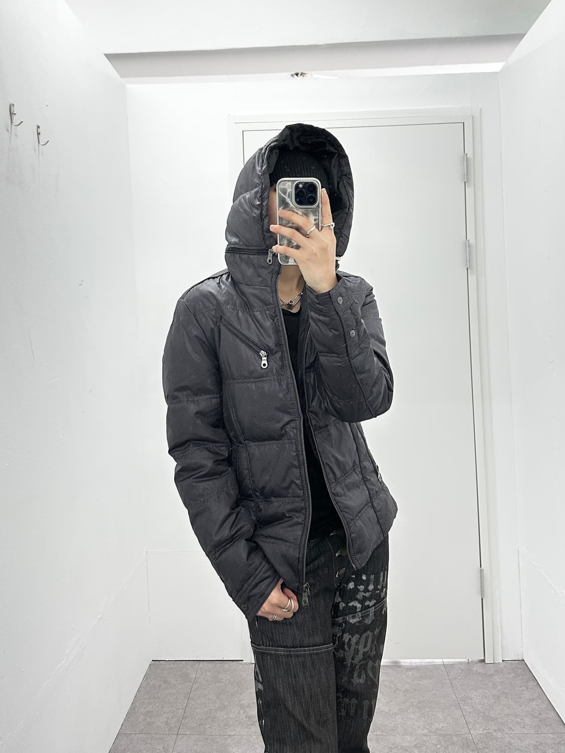 Hideaways Nicole gimmick down puffer 2wa 상품이미지1