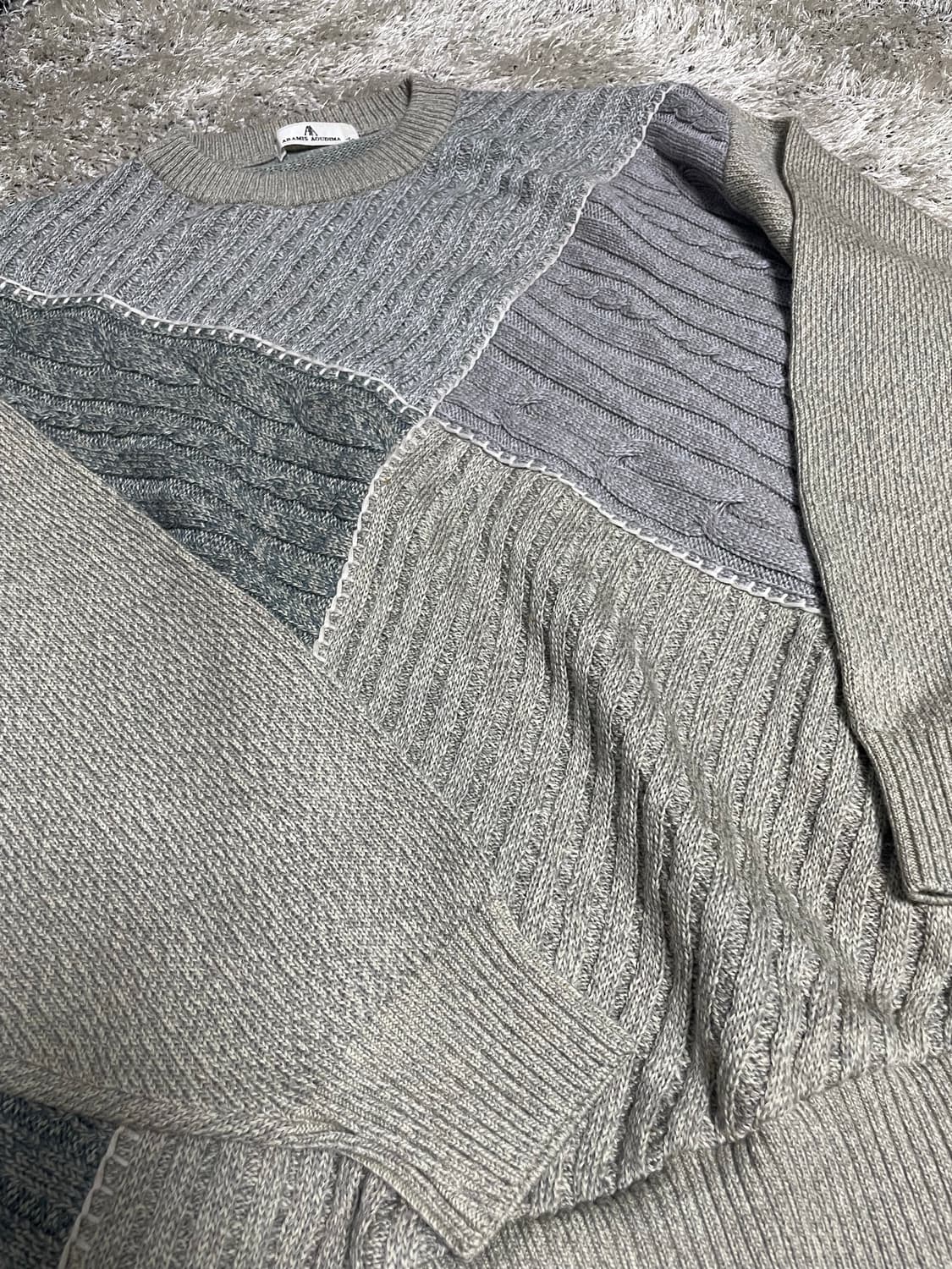 일제 ARAMIS 울 니트 105~110 상품이미지2