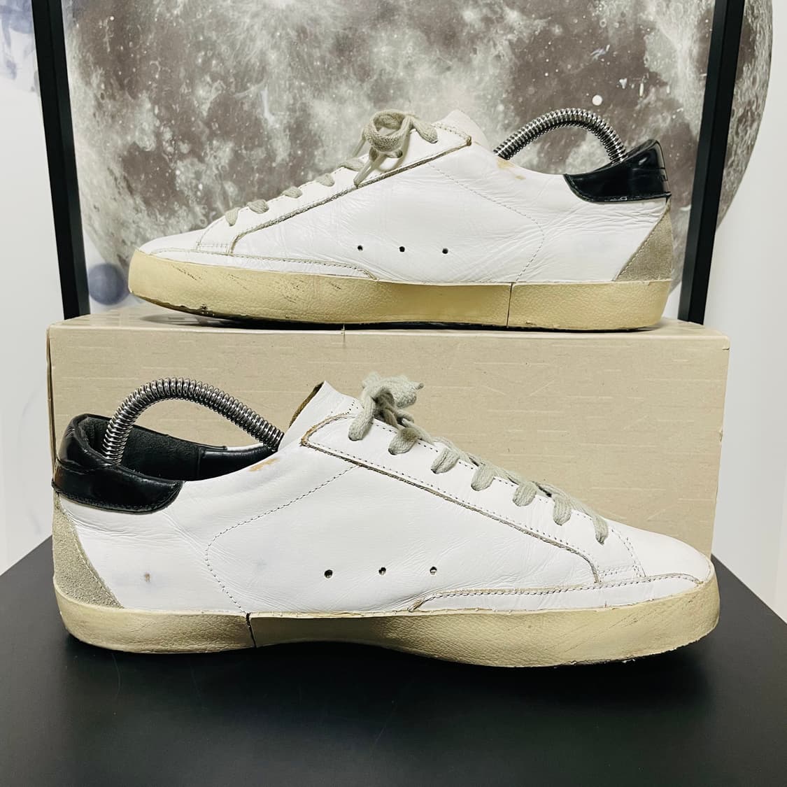 정품 41) 골든구스 블랙탭 스니커즈 265~270 상품이미지2