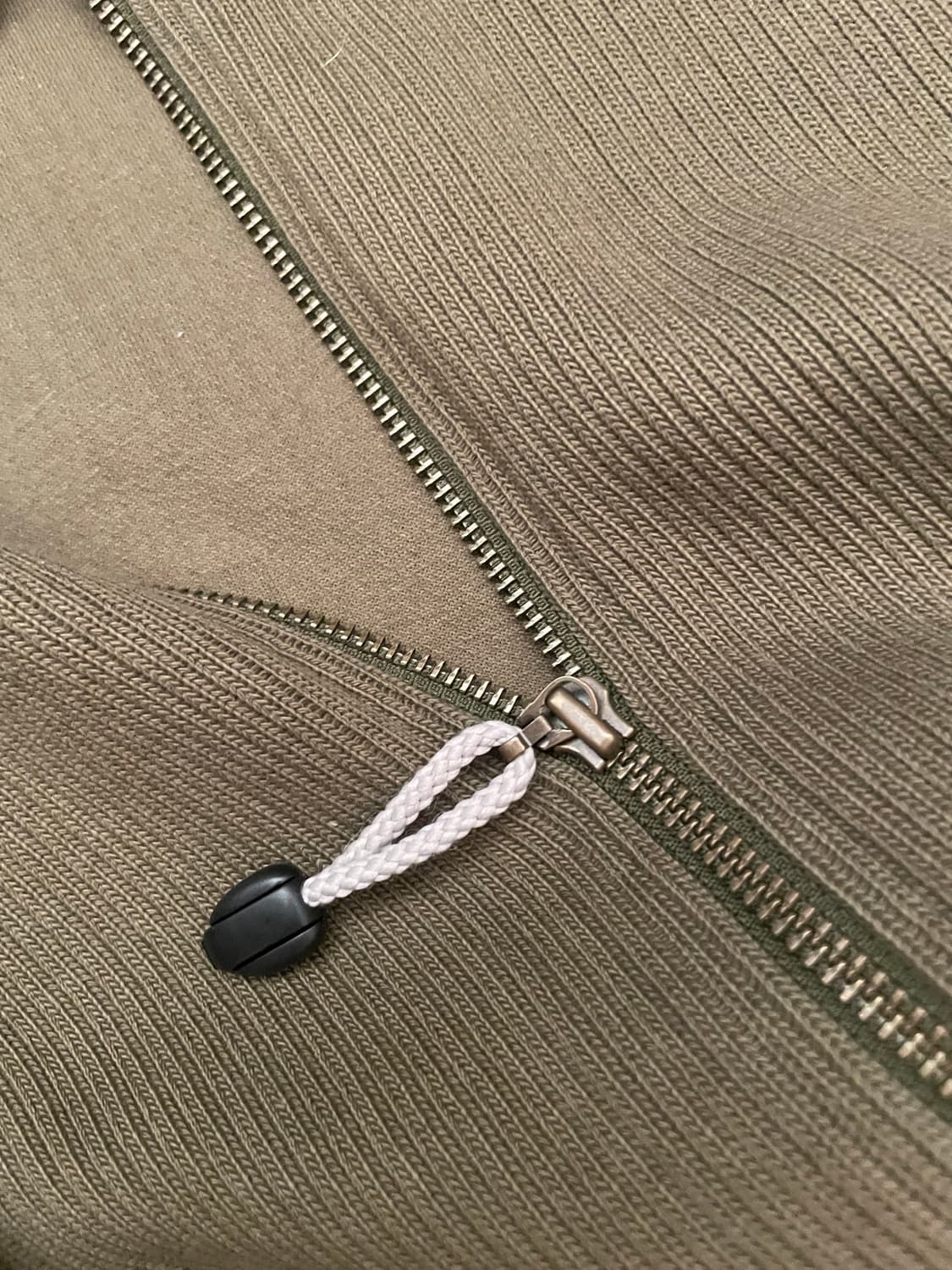 nike drivers cotton 니트 집업 XL 상품이미지4