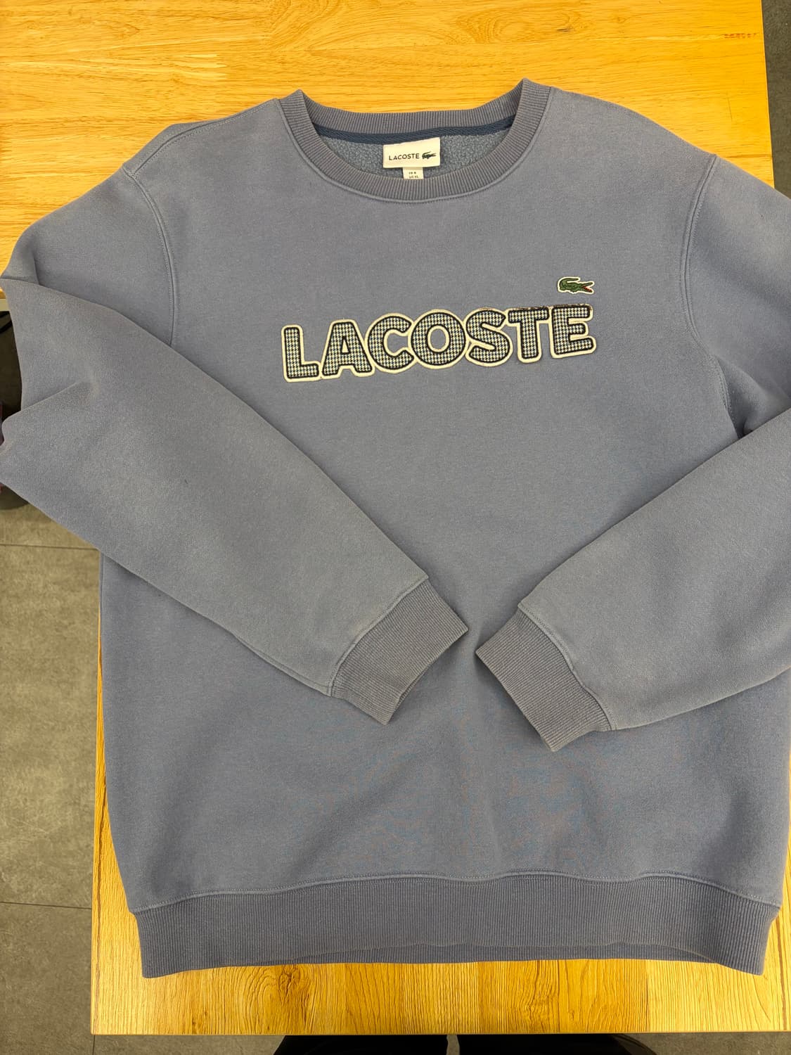 [XL] 라코스테 블루 맨투맨 스웨터 상품이미지1
