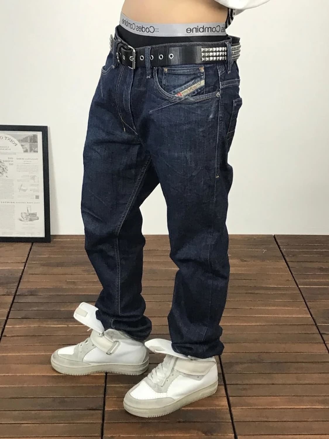 Diesel Shioner Slim Skinny Jeans 상품이미지2