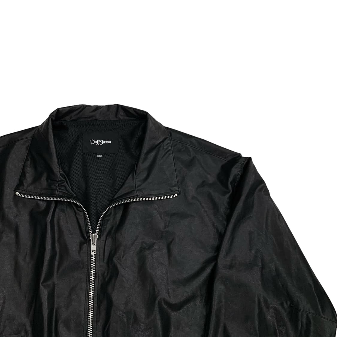 도프제이슨 블랙 투웨이 레더자켓 상품이미지2