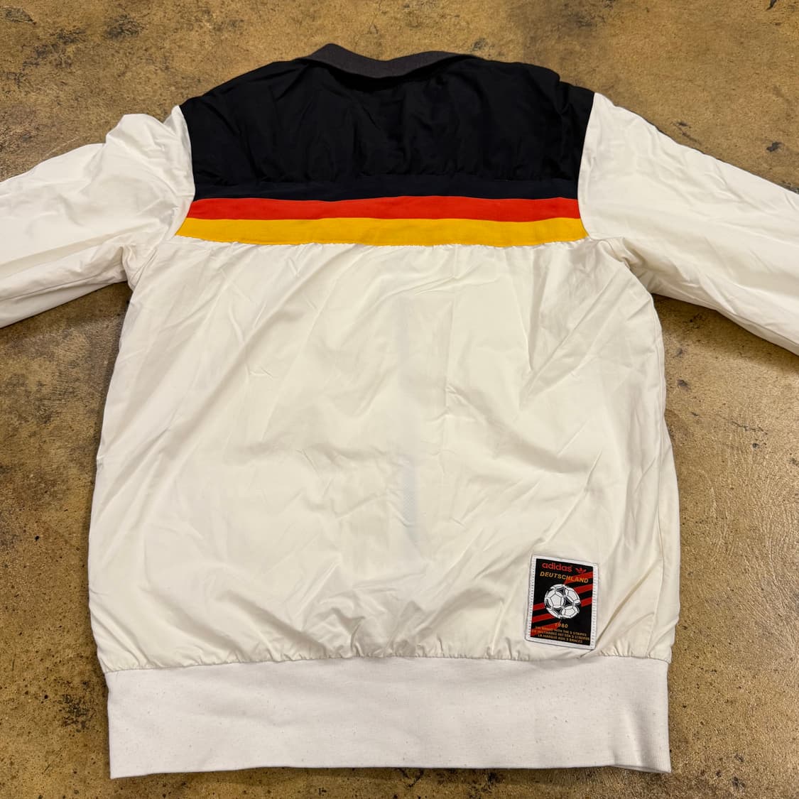 아디다스 독일 도우처 흰검 바람막이 자켓  90 상품이미지4