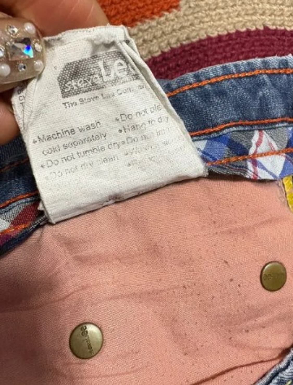 리 LEE 남성 연청반바지 32 상품이미지4