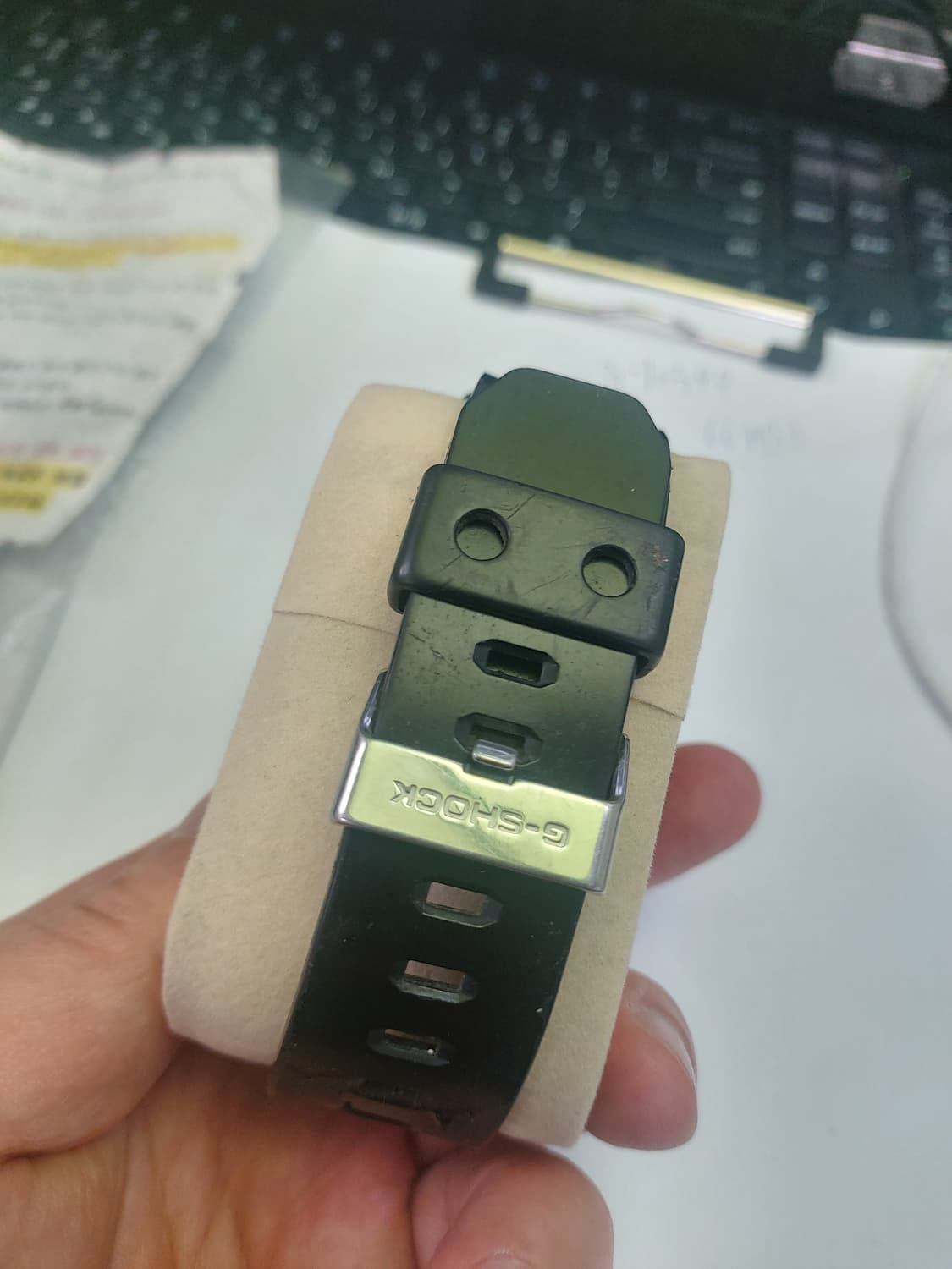 블랙 색상의 카시오 지샥 시계 상품이미지3