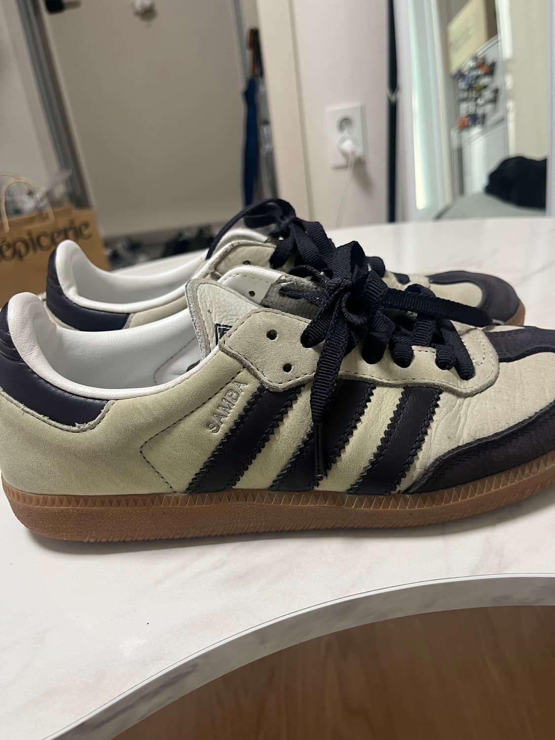 아디다스 삼바 OG 퍼티그레이 255 상품이미지3