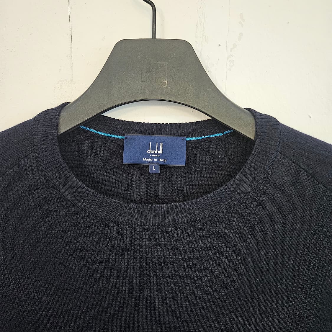 (일본판) 던힐 네이비 남성 니트 L 상품이미지2