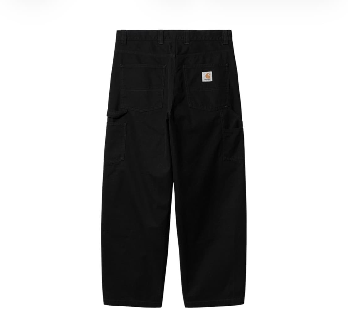 칼하트 wip 와이드 패널 팬츠 블랙 상품이미지1