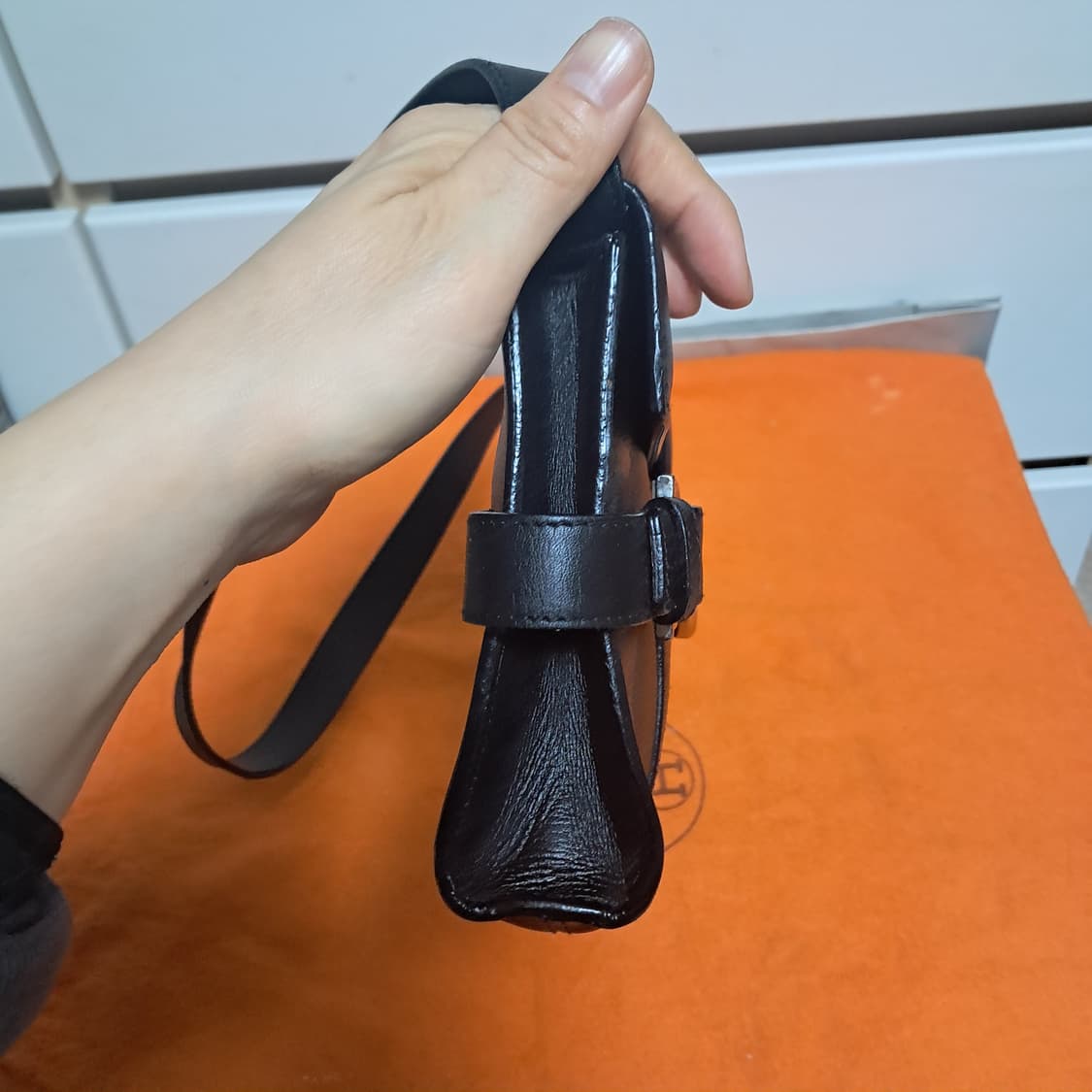 정품 페라가모 간치니 백 숄더백 가방 상품이미지4