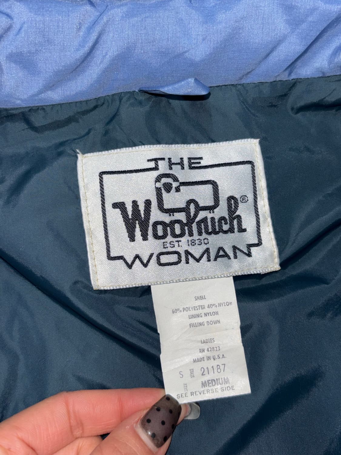 90’s Woolrich Puffer Coat USA 울리치 푸퍼 코트  상품이미지4