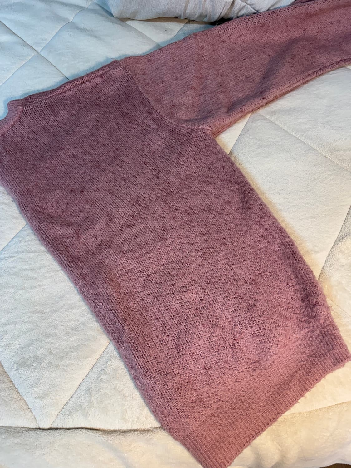 슈퍼서브 thunder 브러쉬드 핑크니트 L 상품이미지4