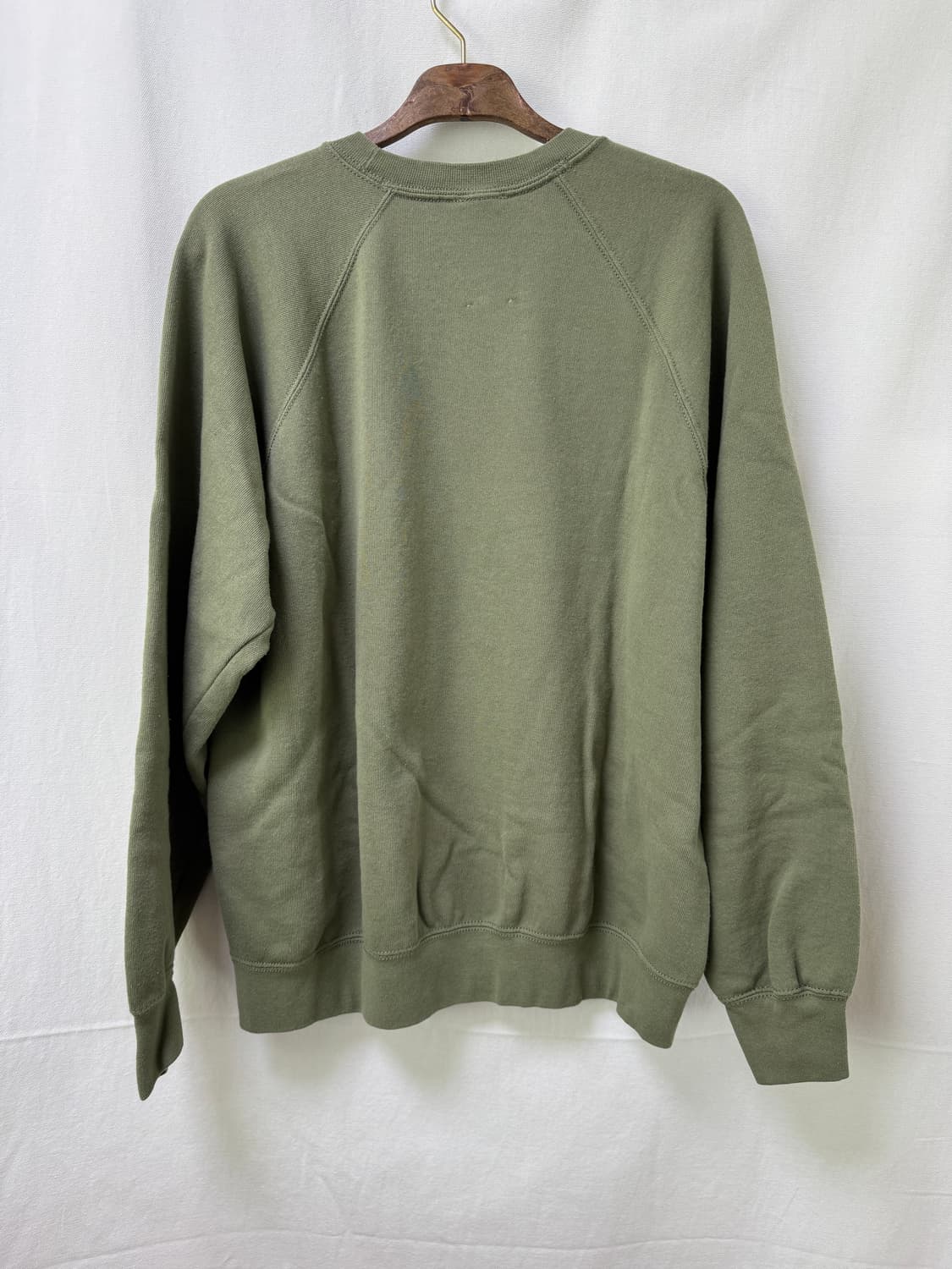 와일드동키 WILD DONKEY 스누피  맨투맨 카키 상품이미지5