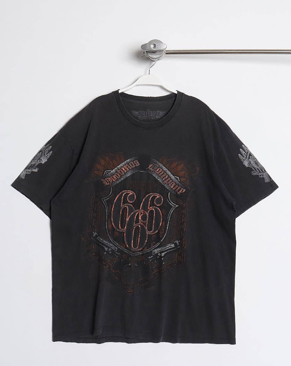  Hoobmog Fade Print T-Shirts 상품이미지1