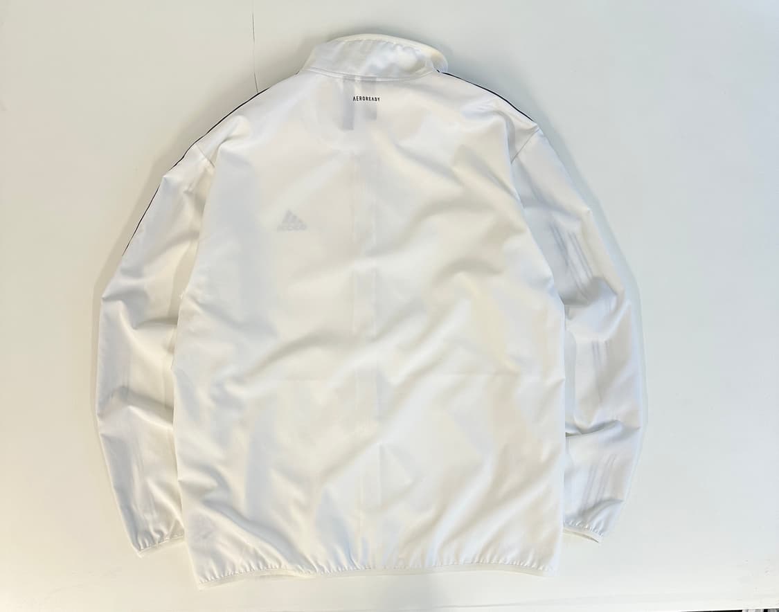 아디다스 adidas 화이트 하이넥 오버핏 바막져지 xl 상품이미지3