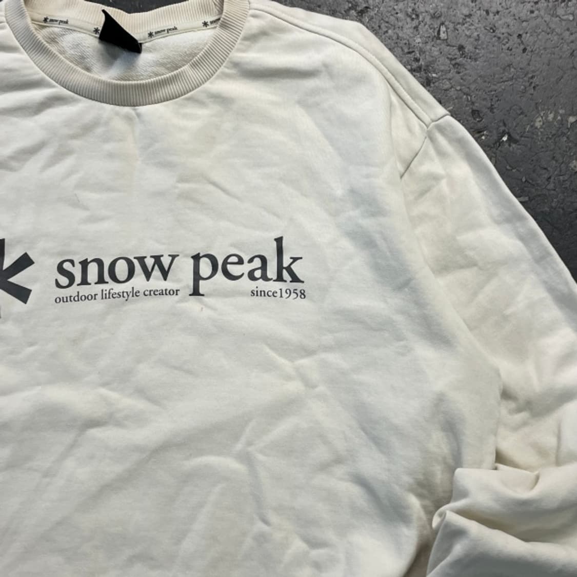 105 스노우피크 맨투맨 상품이미지2