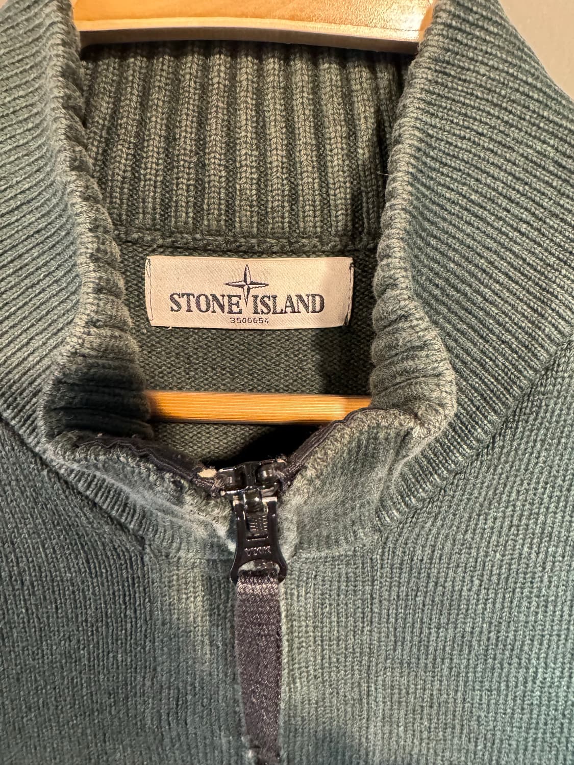 스톤아일랜드 니트 집업 상품이미지2