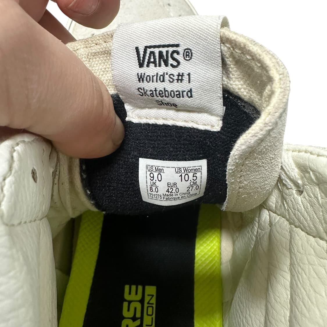 ✨ (바배) 반스 스케이트 하이 리이슈 스니커즈  상품이미지6