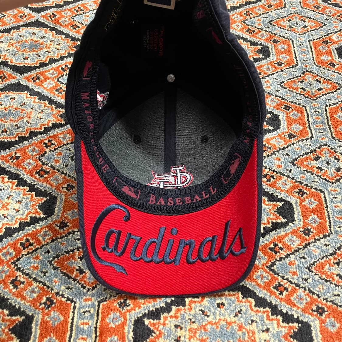 MLB 세인트루이스 카디널스 네이비 야구볼캡 호칭55 XS-S 상품이미지3