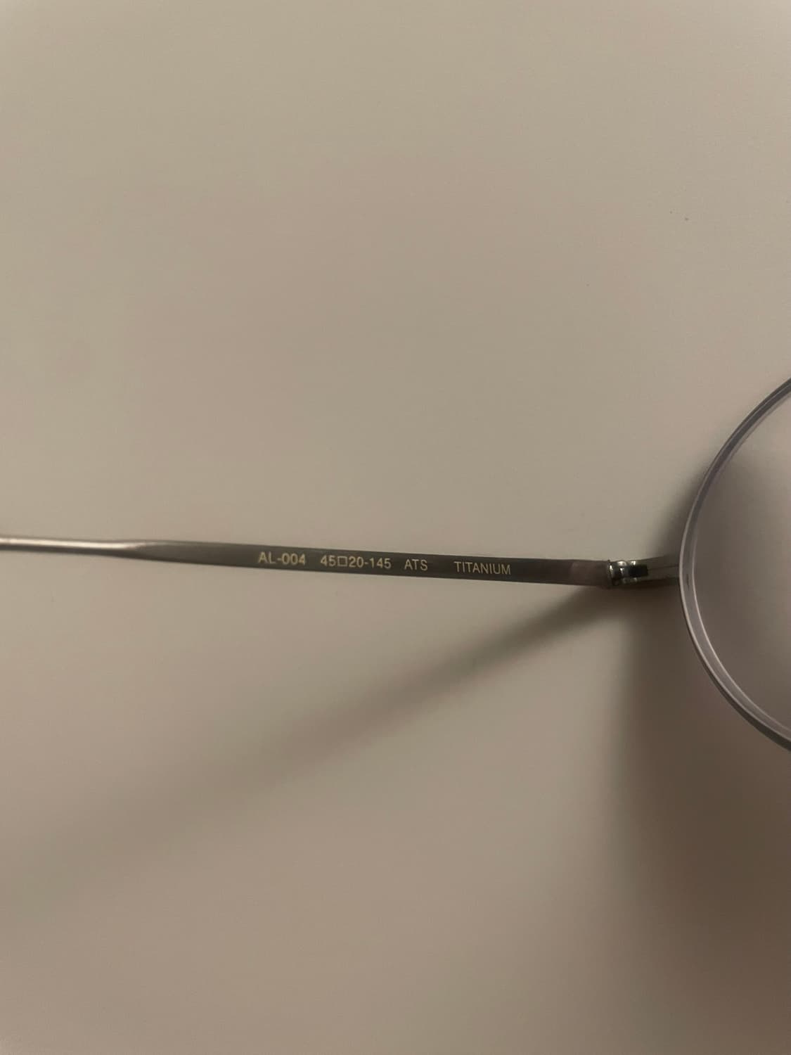 어쿠스틱라인 티타늄 안경 상품이미지2