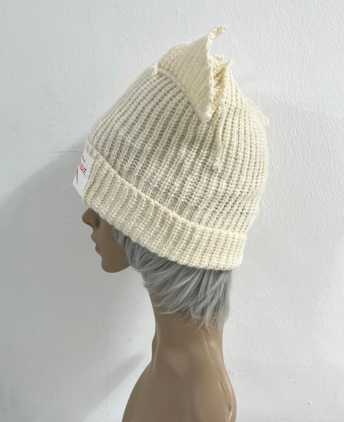 Cat Ear Ribbed Beanie 상품이미지3