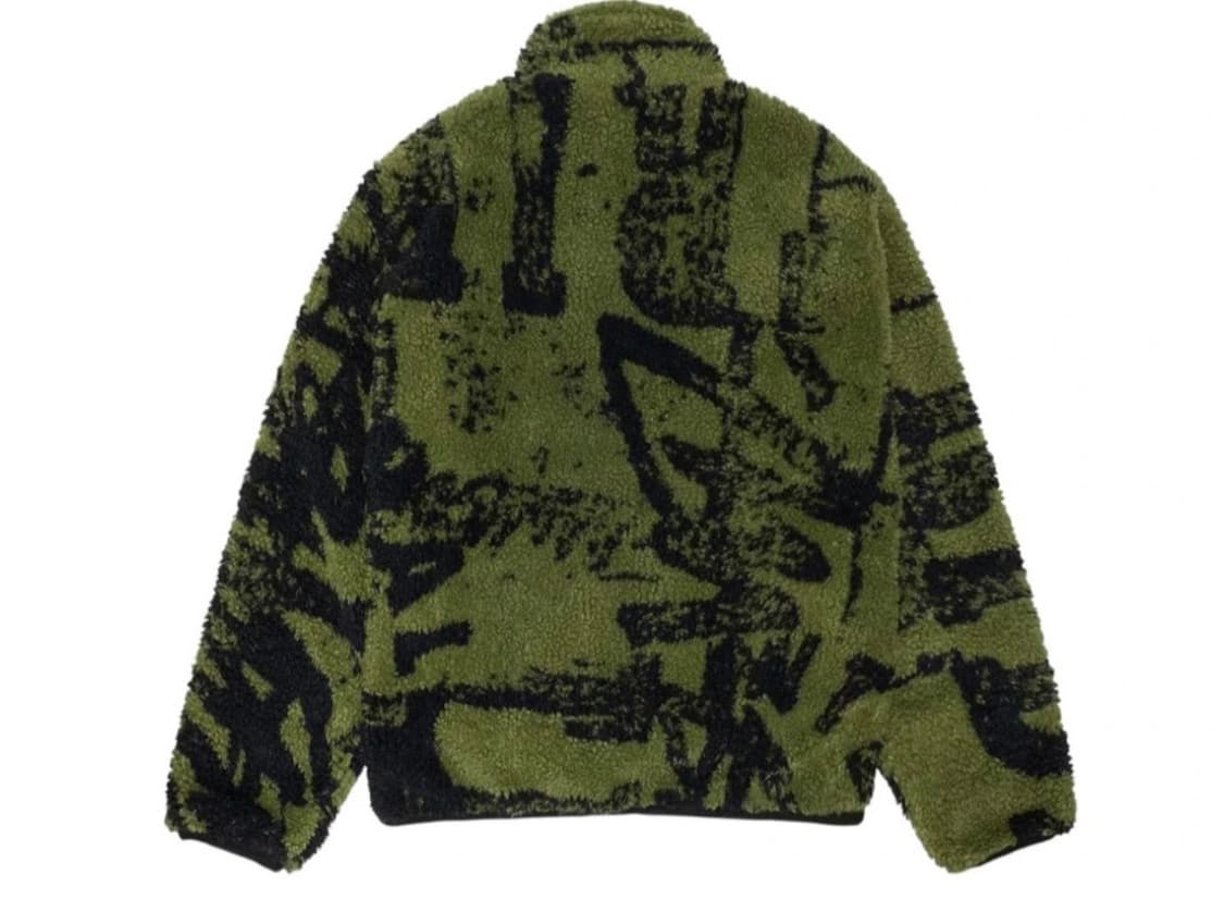 스투시 쉐르파 리버시블 자켓 그린 상품이미지2