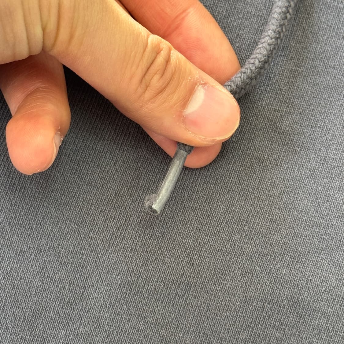 디스이즈네버댓 차콜 그레이 후드 M 상품이미지3