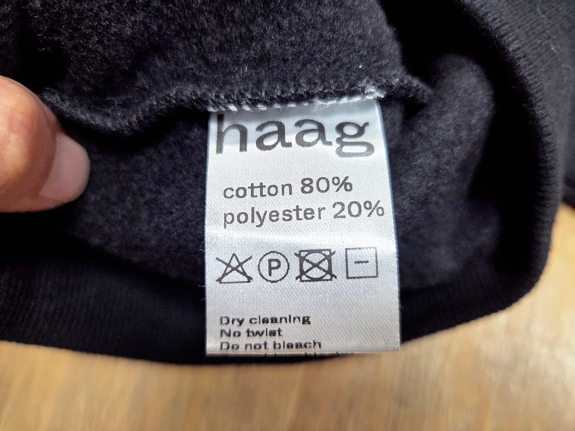 헤이그(Haag) a sweatshirt 프리사이즈 새상품 상품이미지8