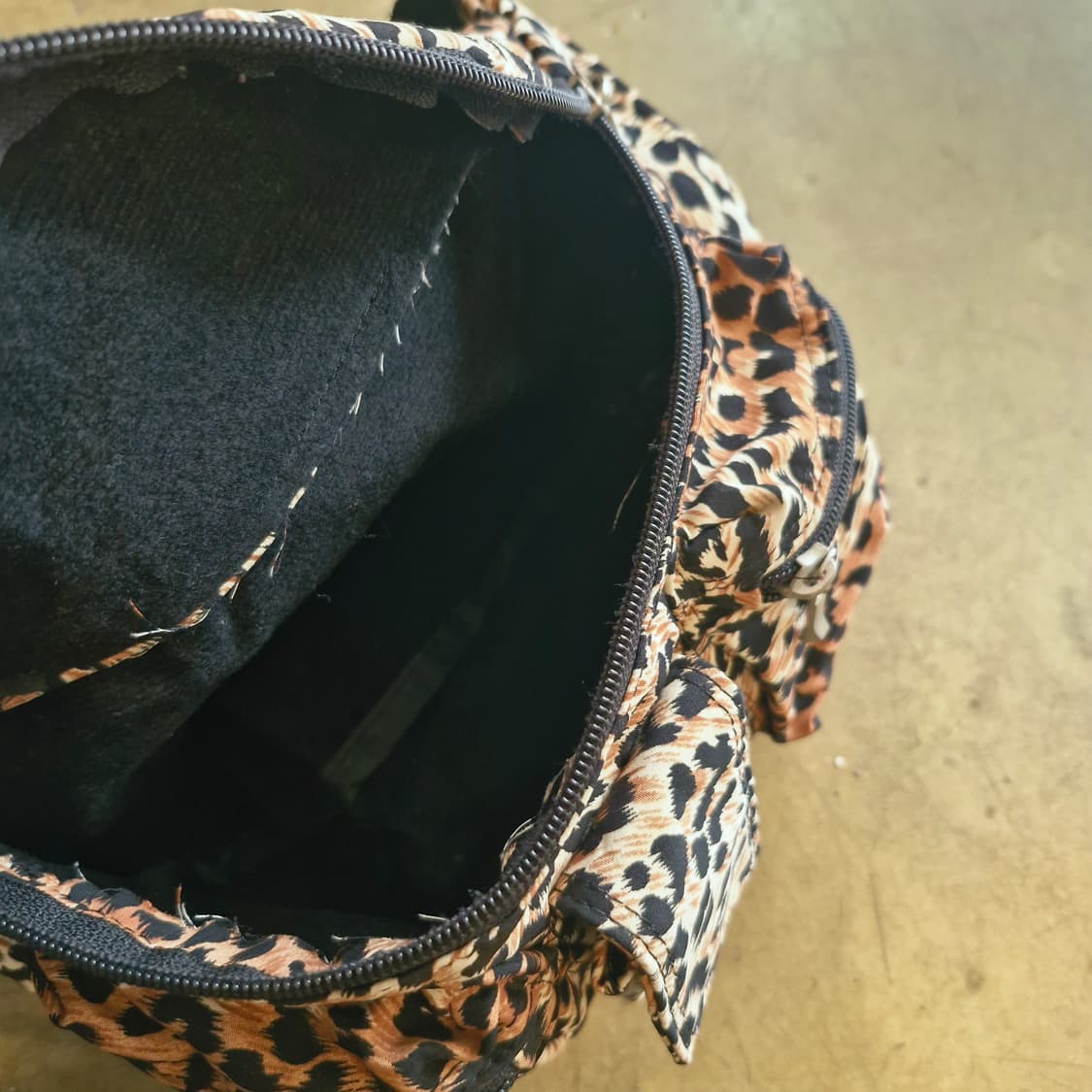 레오파드 힙색 벨트백 패니백 상품이미지3
