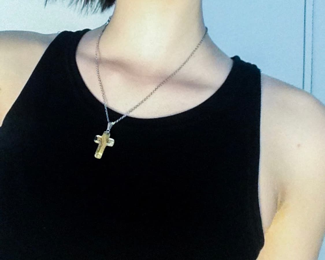 010 Yellow Cross Necklace 상품이미지4