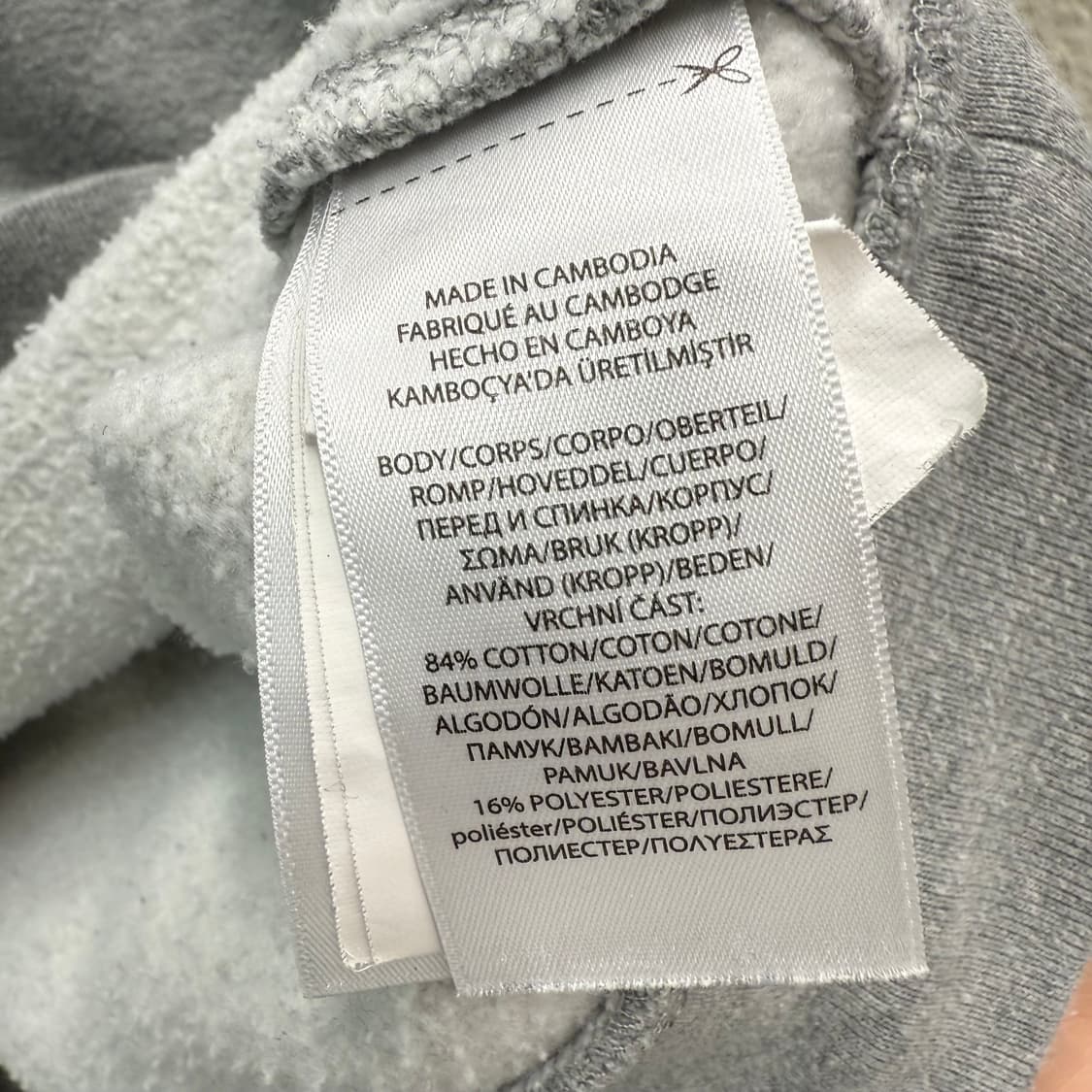 [L] 폴로 그레이 맨투맨 상품이미지6