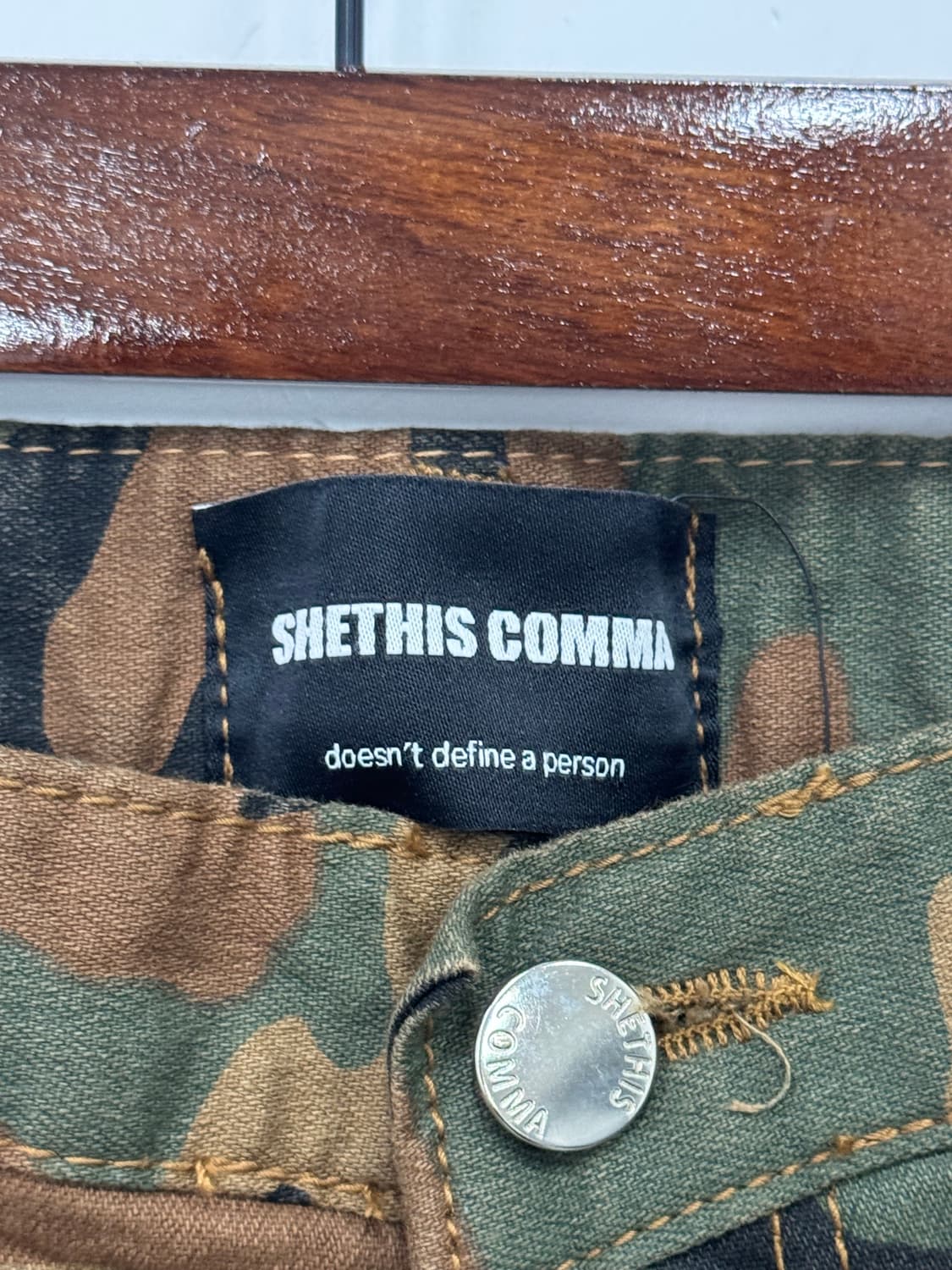 SHETHIS COMMA 카모플라쥬 팬츠 상품이미지3