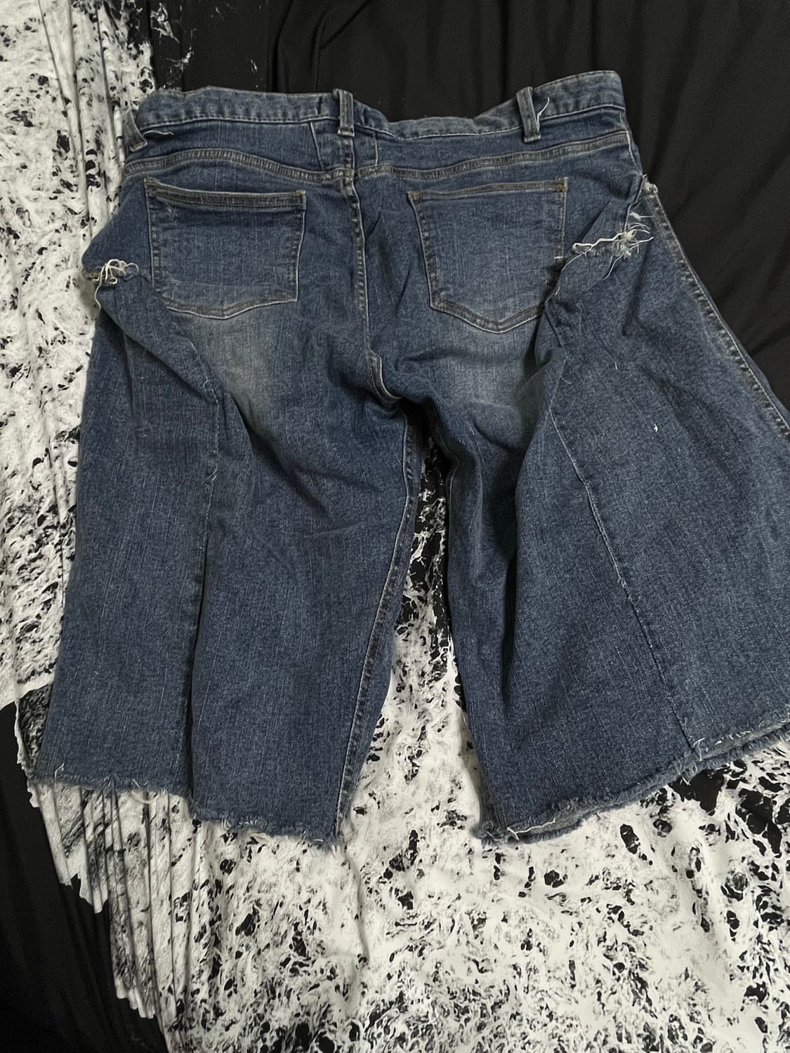 Os) 데님 버뮤다 custom 1 상품이미지2