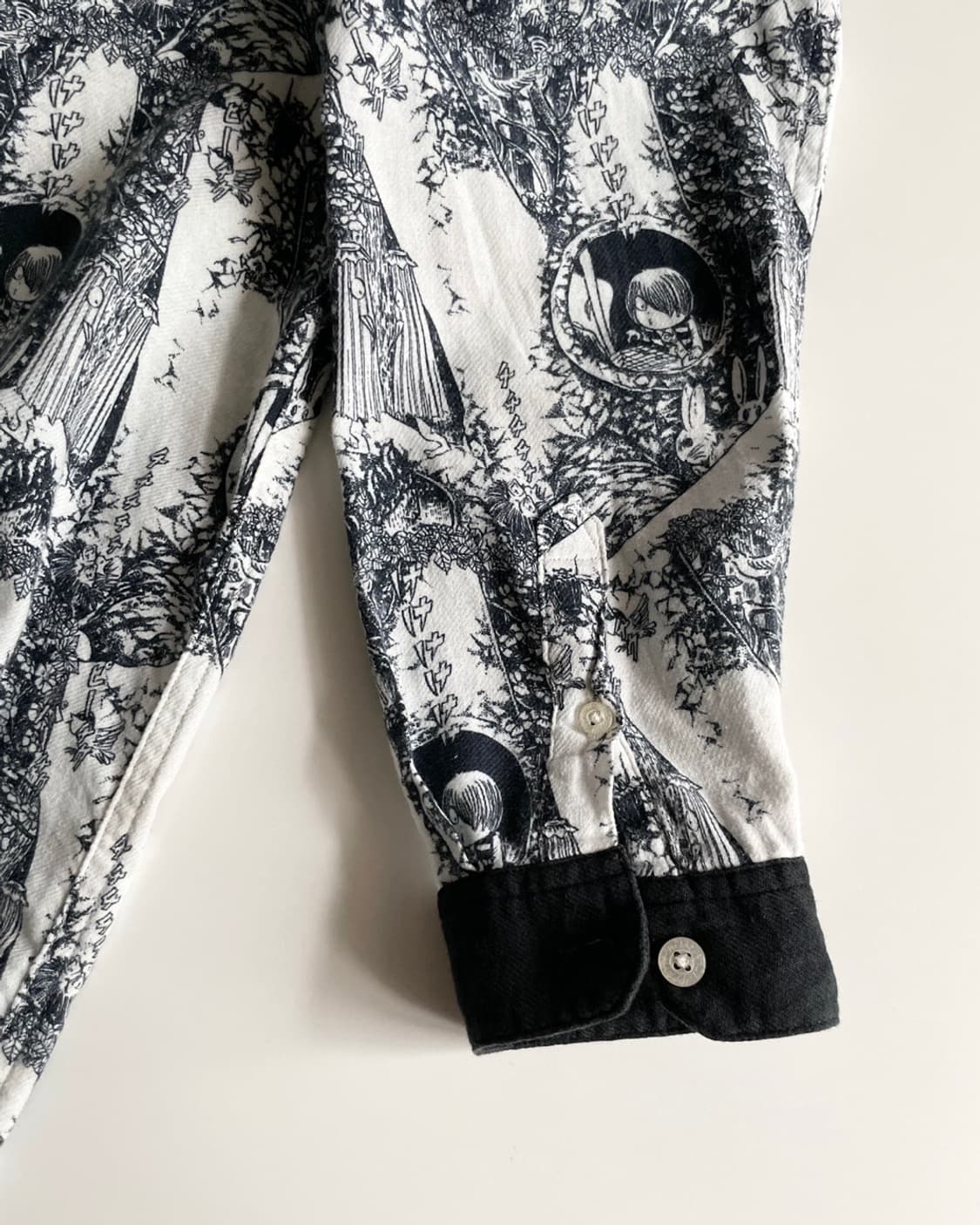 anime patterned shirt one-piece 상품이미지9