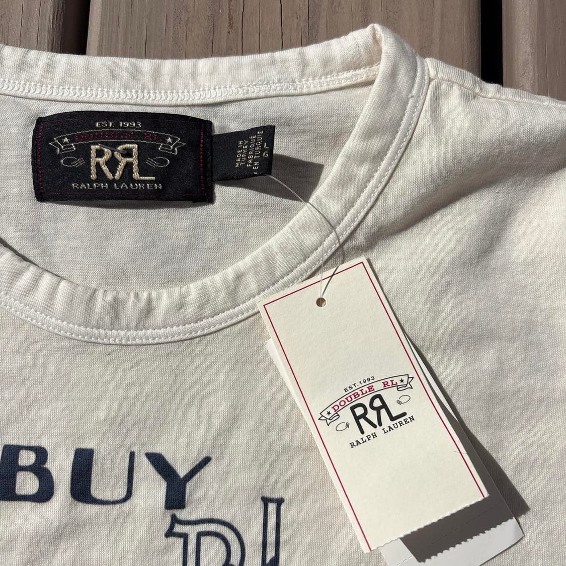 RRL 더블알엘 오버롤 그래픽 티셔츠 상품이미지3