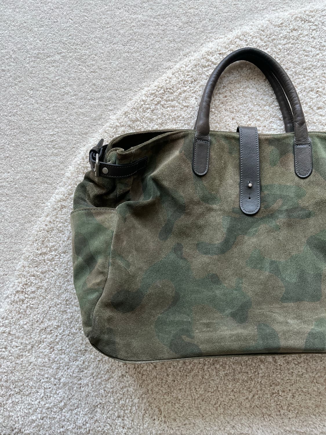 Massimo 이태리 카모 패턴 트래블 토트백 상품이미지4