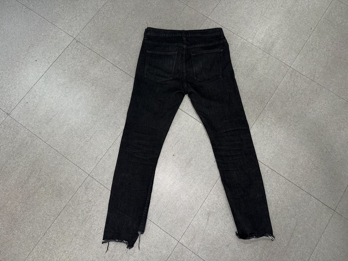 사이드 지퍼 스플릿 데님 진 상품이미지4