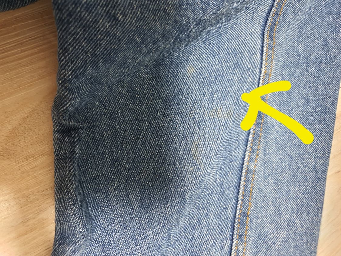 이엔씨 숏 크롭기장데님 청자켓 F s~m 상품이미지8