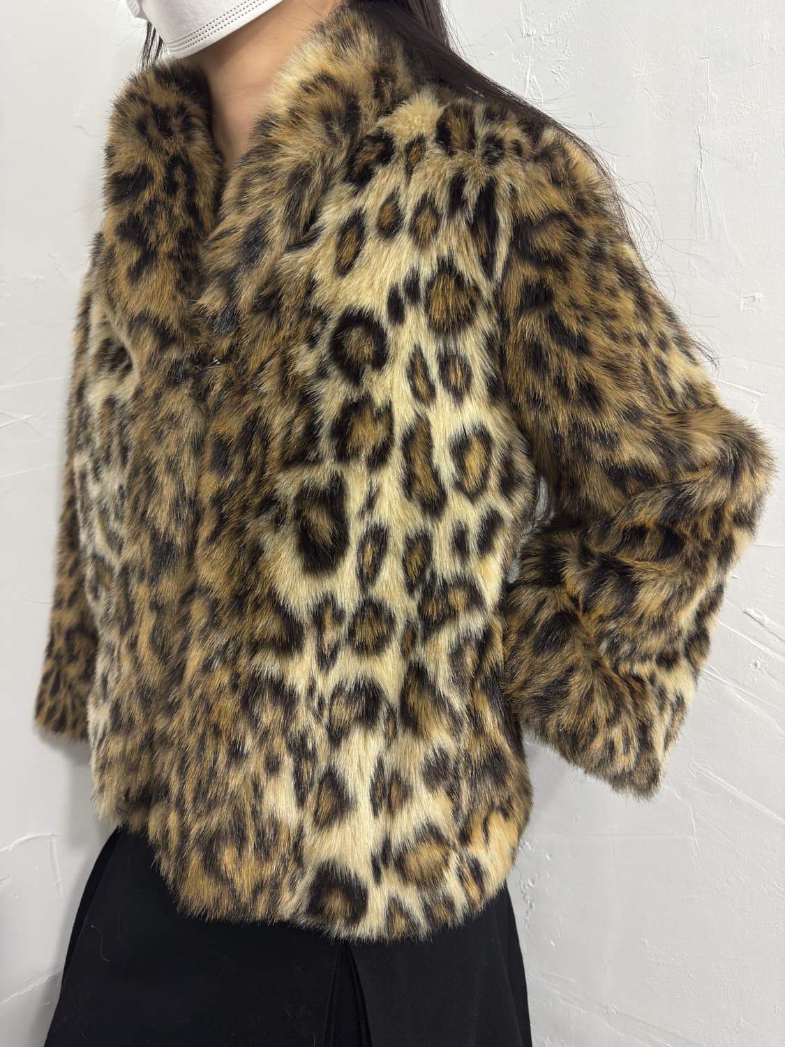 leopard fur jacket 상품이미지4