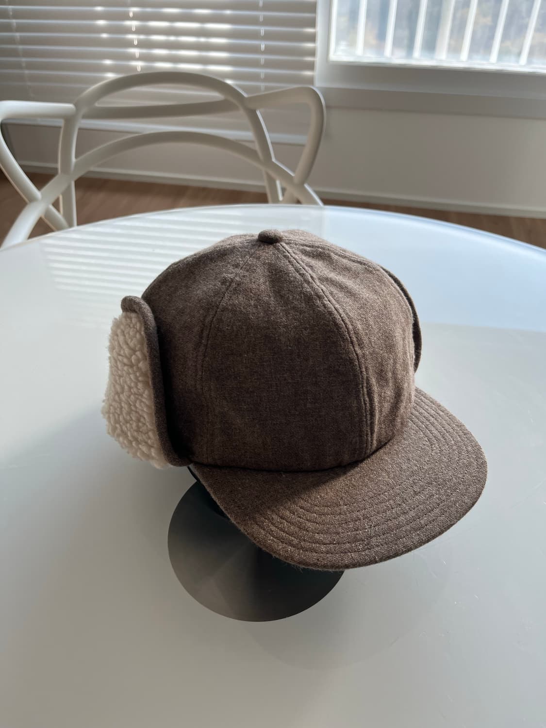 단톤(Danton) 울 보아 6패널 캡 브라운 상품이미지1