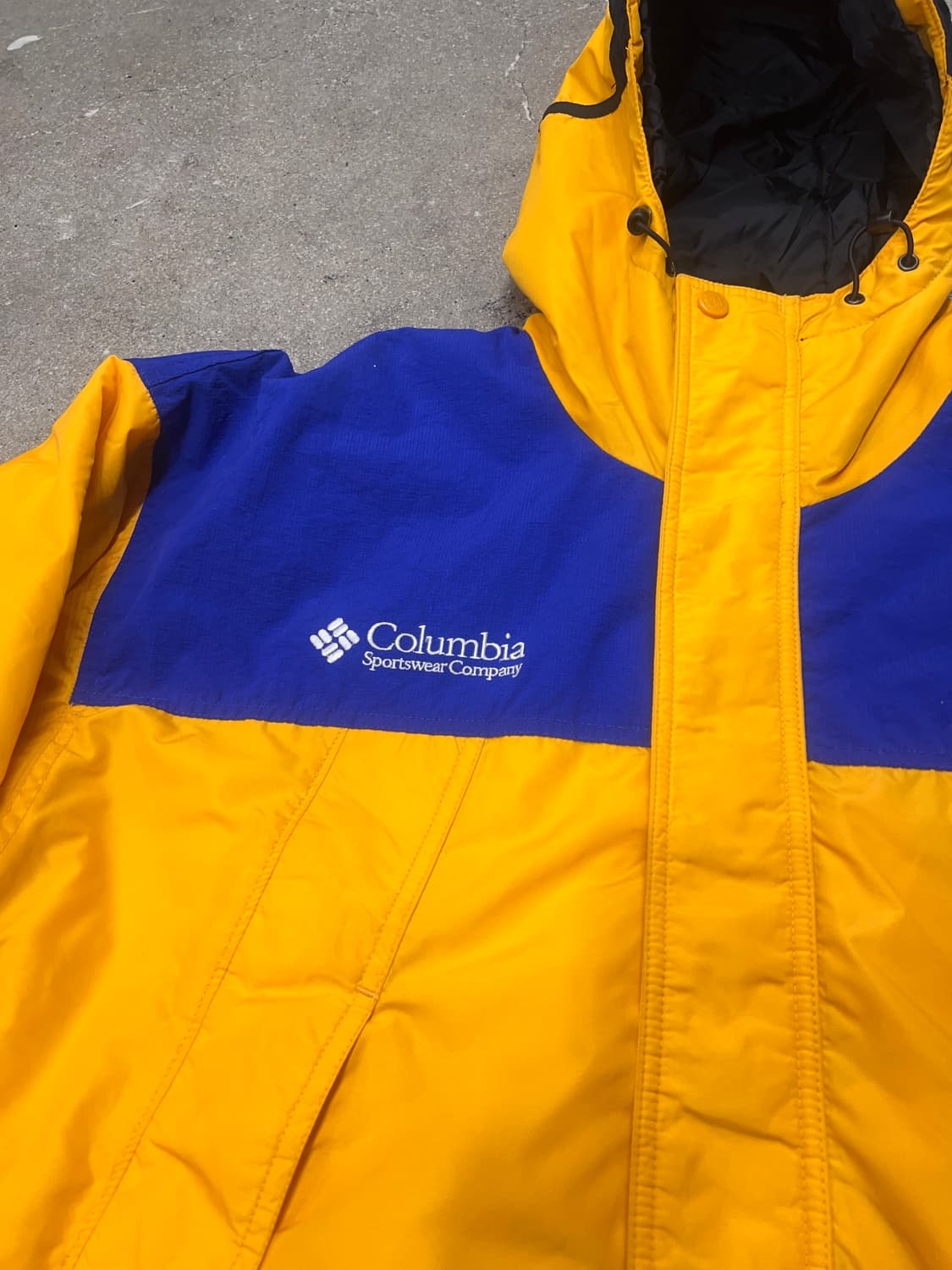 90‘s 콜롬비아 스포츠웨어 바람막이 아우터  상품이미지3
