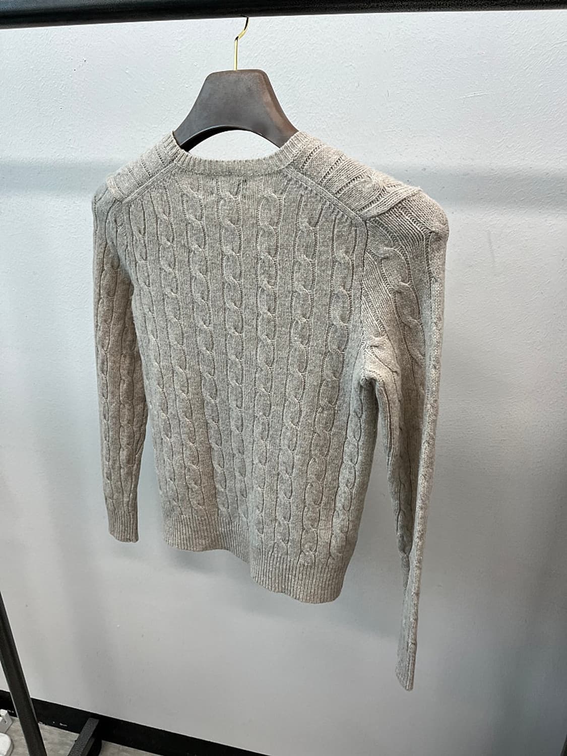 여) 폴로 신형 캐시미어 케이블 니트  상품이미지9