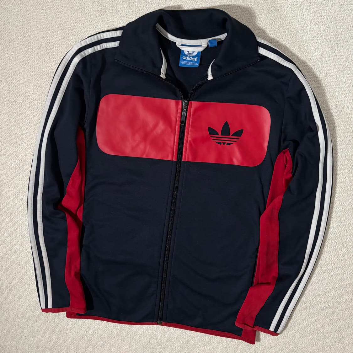 아디다스 파이어버드 스트릿다이버 네이비 레드 화이트 포인트 져지 상품이미지1