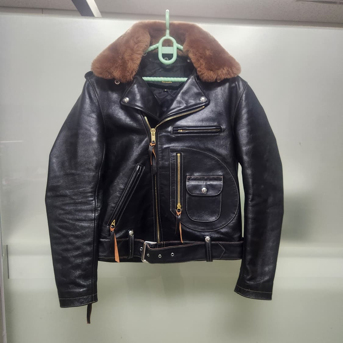 리얼시몬스 j24더블 라이더자켓 차심 말가죽 상품이미지1